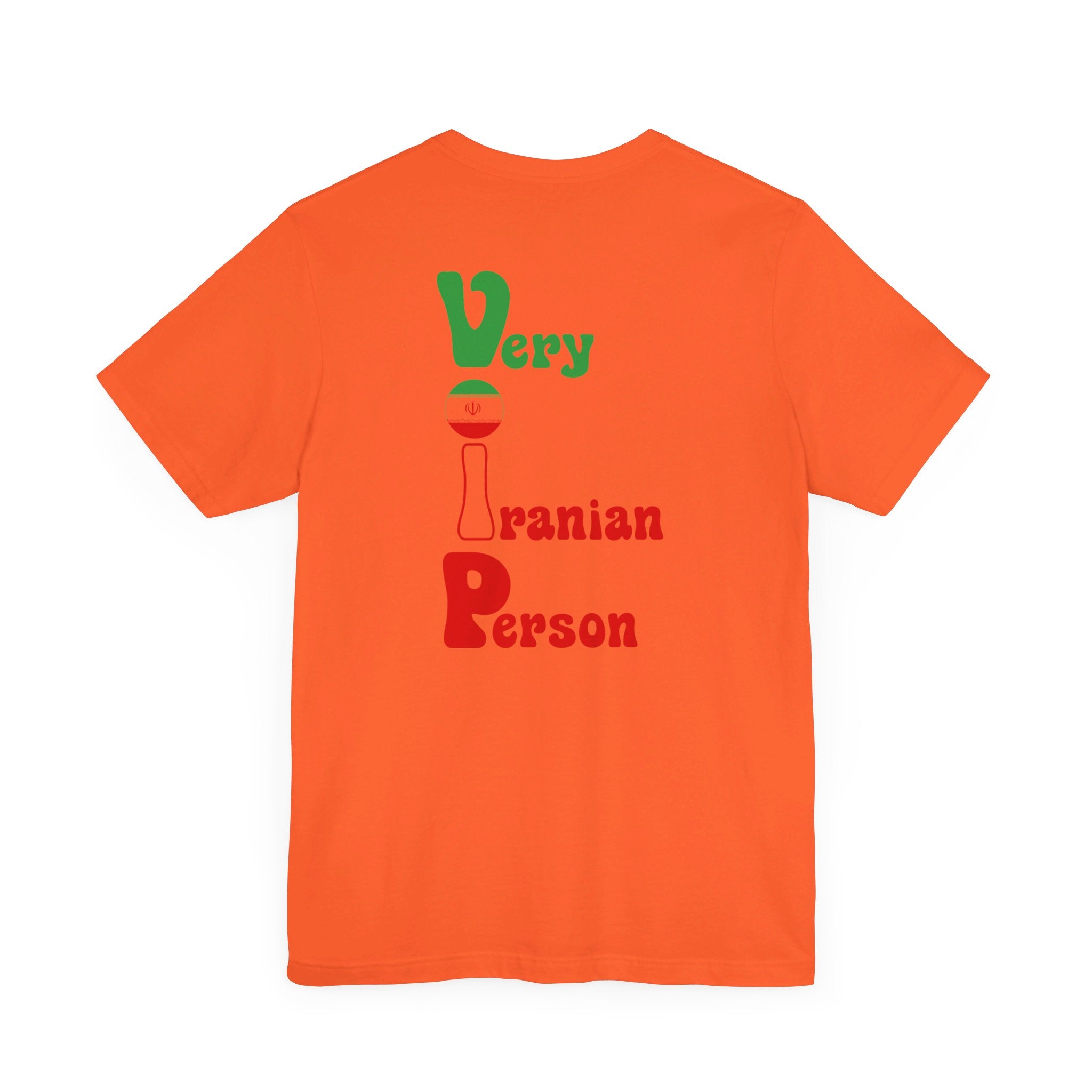 TheVIPLine Very Iranian Person V2 Unisex Jersey Short Sleeve Tee