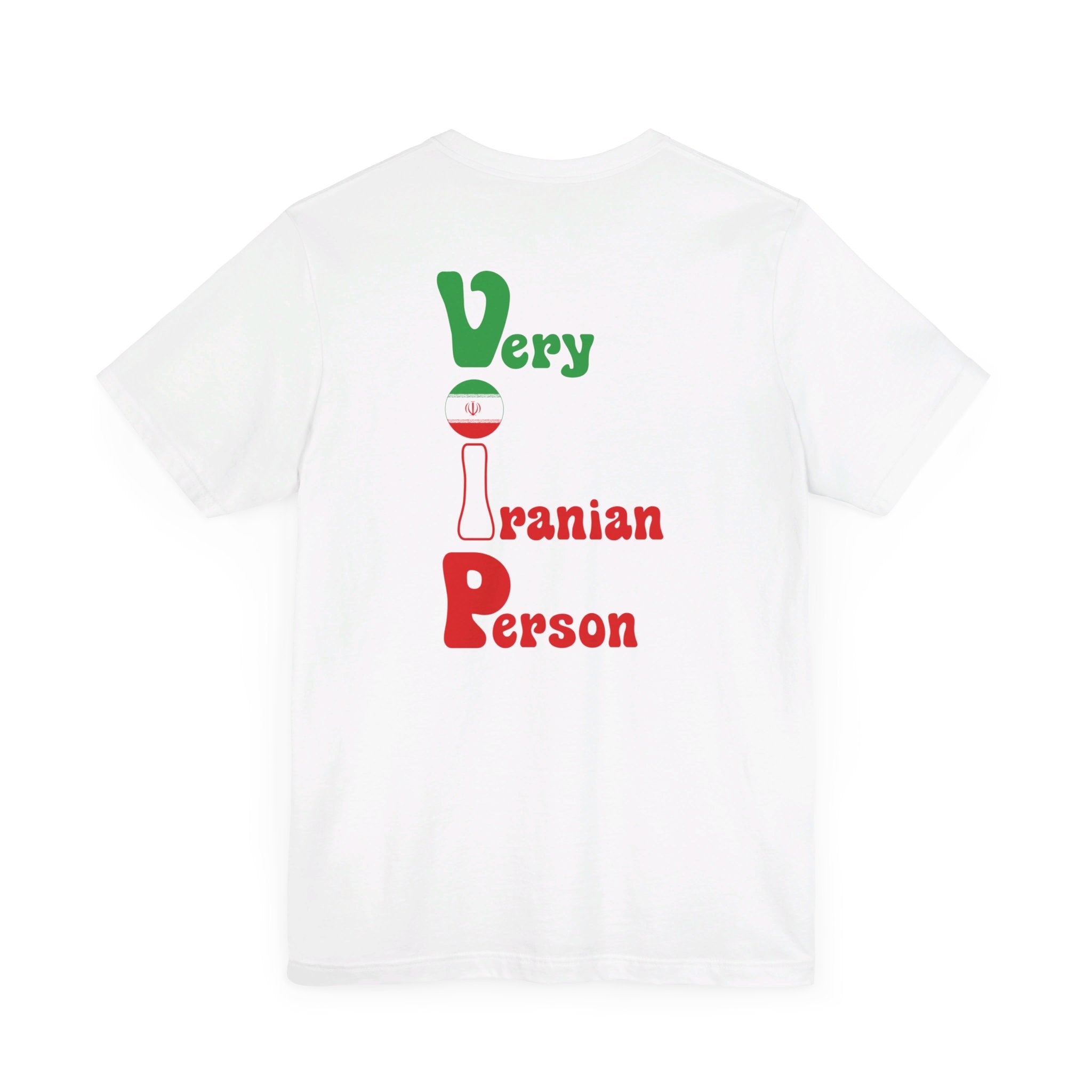 TheVIPLine Very Iranian Person V2 Unisex Jersey Short Sleeve Tee