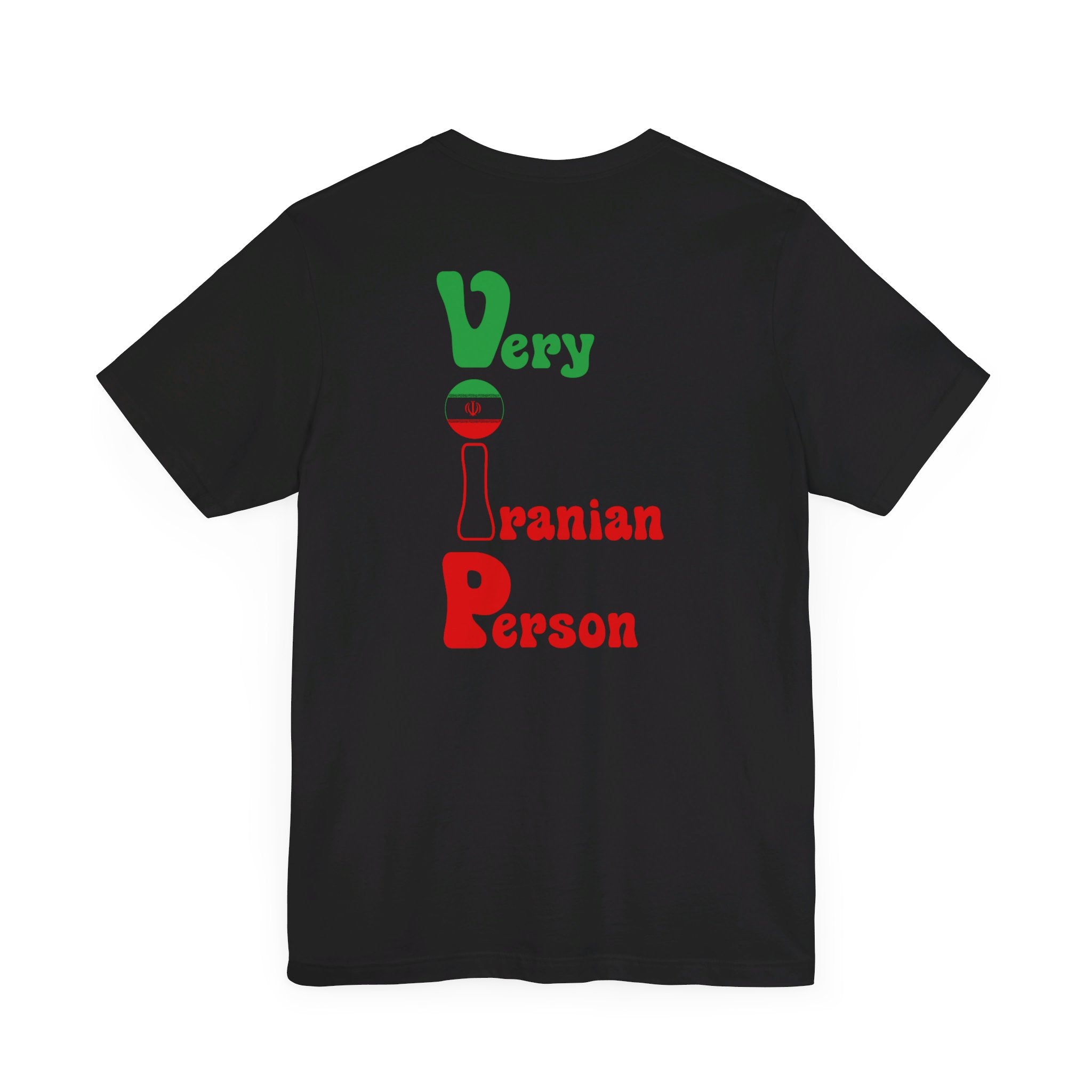 TheVIPLine Very Iranian Person V2 Unisex Jersey Short Sleeve Tee