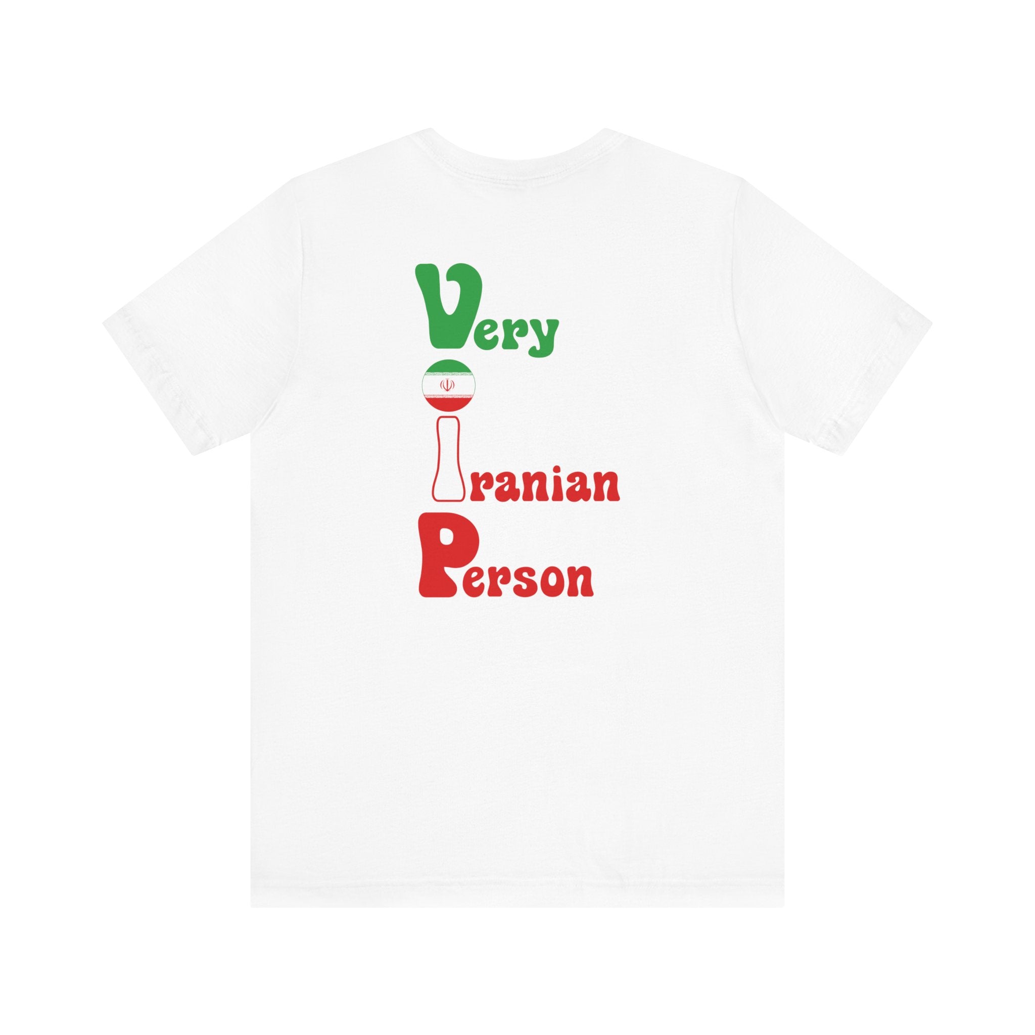 TheVIPLine Very Iranian Person V2 Unisex Jersey Short Sleeve Tee