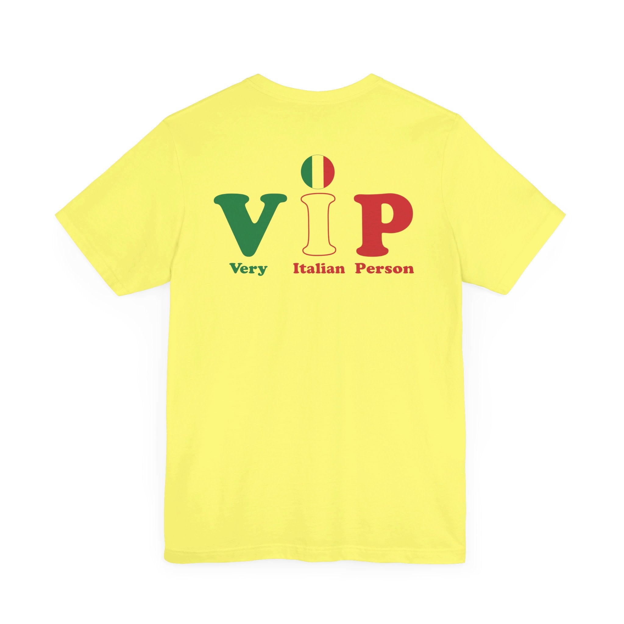 TheVIPLine Very Italian Person V1 Unisex Jersey Short Sleeve Tee