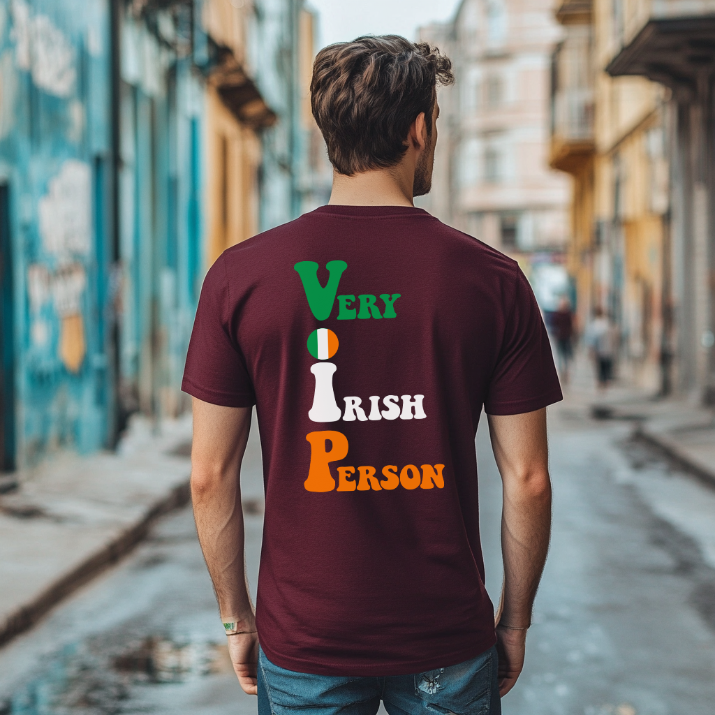 TheVIPLine Very Ireland Person V2 Unisex Jersey Short Sleeve Tee