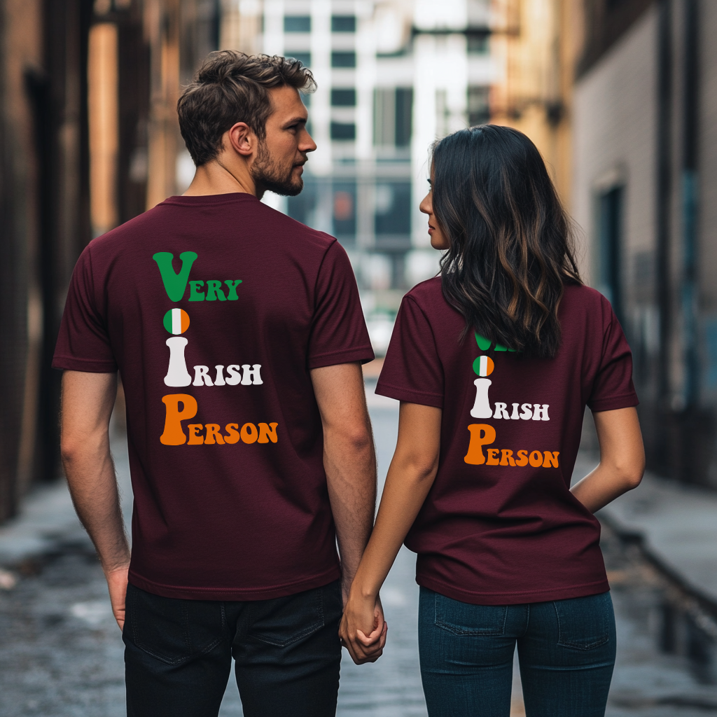 TheVIPLine Very Ireland Person V2 Unisex Jersey Short Sleeve Tee