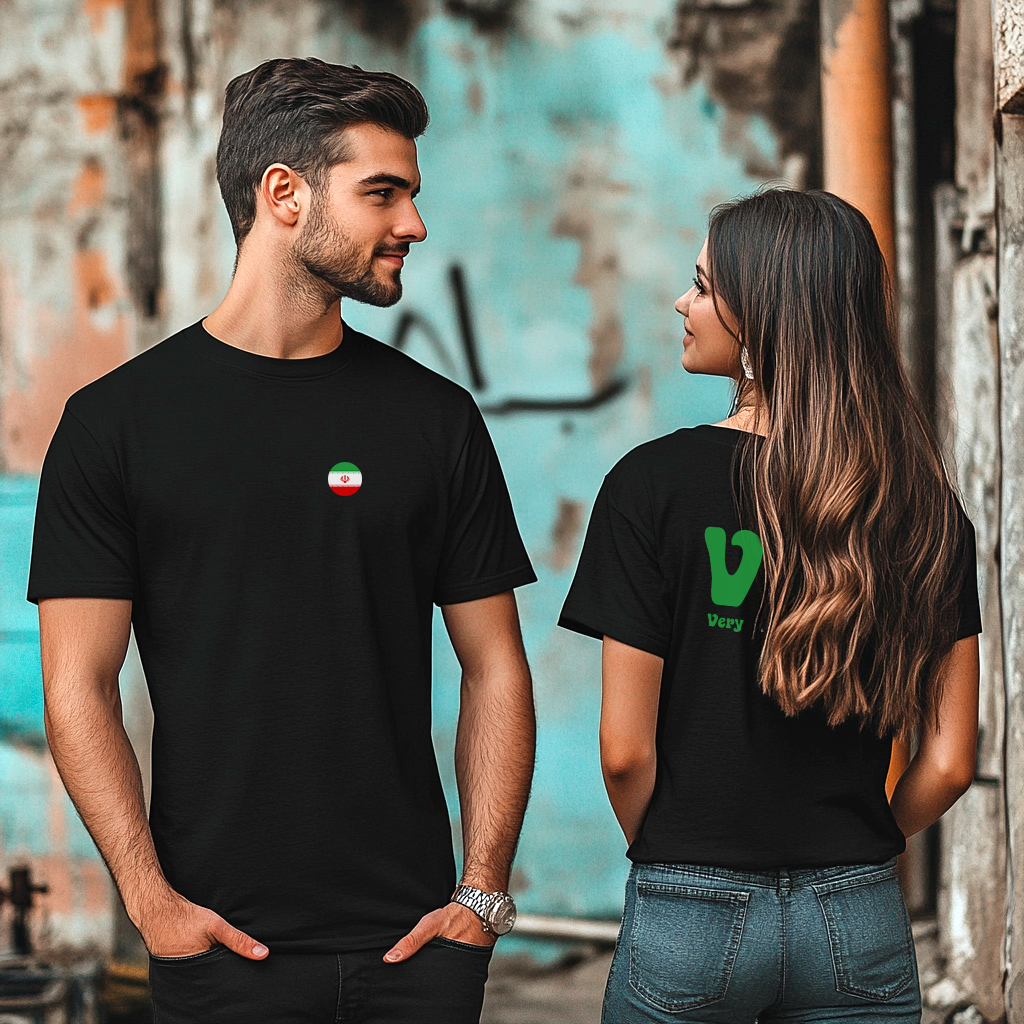 TheVIPLine Very Iranian Person V1 Unisex Jersey Short Sleeve Tee