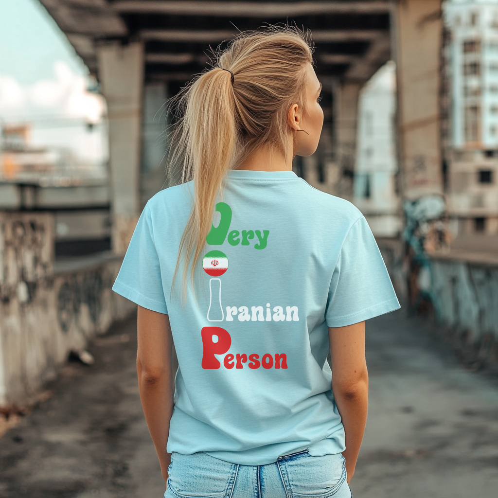 TheVIPLine Very Iranian Person V2 Unisex Jersey Short Sleeve Tee